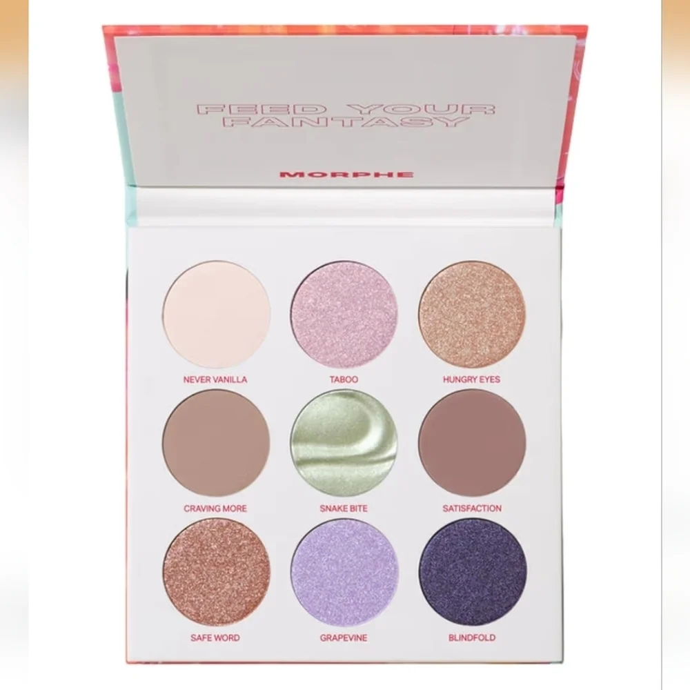 Morphe Pulp Fantasy Artistry Palette - Foil-Effect Eyeshadow Palette with Matte,